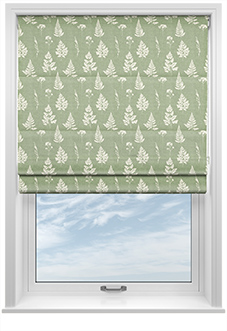 Emily Bond Tynesfield, Sage - Twist&Fit Roman Blind